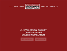 Tablet Screenshot of cherishedwoodcraft.com